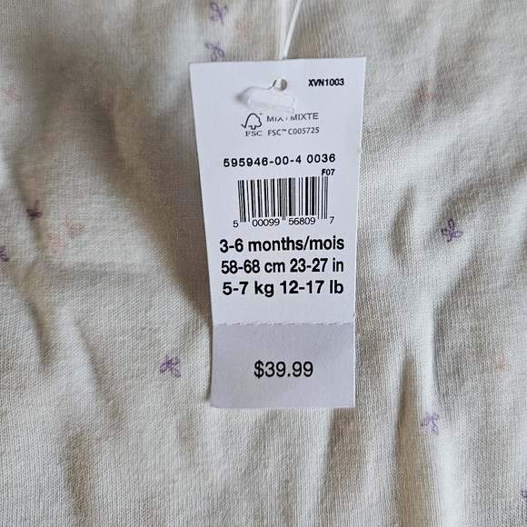 BABY GAP Onesie 3 pack. Size 3-6mths - Picture 2 of 2